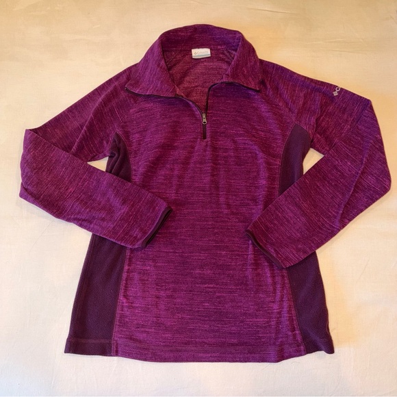 Columbia Tops - Columbia Women's Plum Half-Zip Cowl Pullover